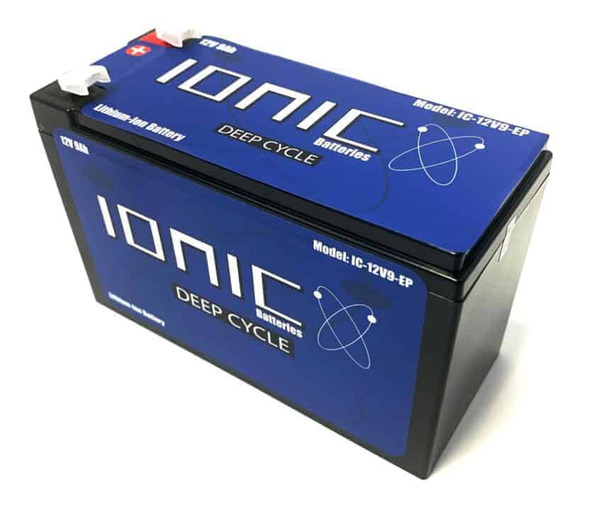 Buy 12 Volt 9Ah Lithium Battery LithiumHub Ionic