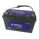 ionic lithium 12v 100ah | lifepo4 deep cycle battery + bluetooth