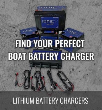 Package of lithium battery charger and batteries.