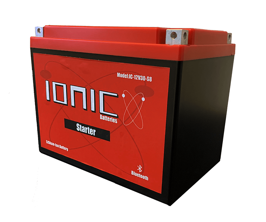 Ionic Lithium 12V U1 | 900 CCA | LiFePO4 Starter Battery + Bluetooth