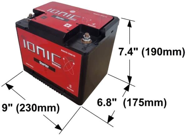 12v 40ah lithium | starter battery (cranking)