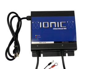 Ionic 24V Multi Voltage LiFePO4 Charger - 24V 10A + 12V 10A.