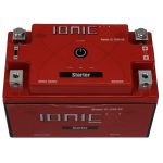 Top of the Ionic Lithium 12V S4 | 300 CA | LiFePO4 Starter Battery + Bluetooth.