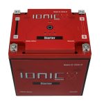 Top of the Ionic Lithium 12V S7 | 900 CA | LiFePO4 Starter Battery + Bluetooth.
