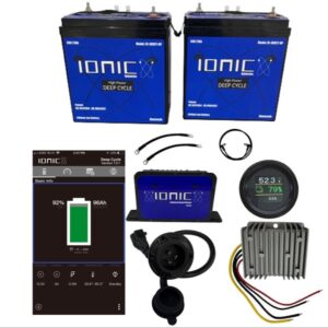Ionic Lithium 36V 54Ah LiFePO4 Golf Cart Double Bundle
