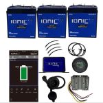 Ionic Lithium 48V 81Ah LiFePO4 Golf Cart Triple Bundle