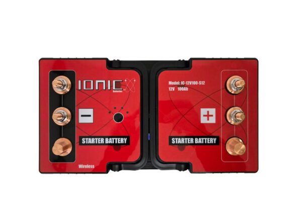 ionic lithium 12v group 31 | 3000 ca | lifepo4 heavy duty diesel starter battery + heater
