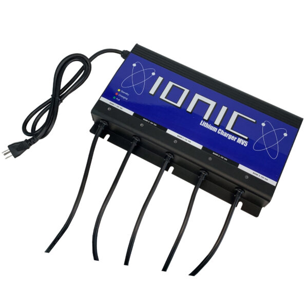 Ionic Five Bank Charger top view.