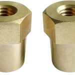 Bottom side of two terminal adapters,