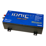 ionic lithium 16v 52ah | marine electronics/sonar lifepo4 battery + charger