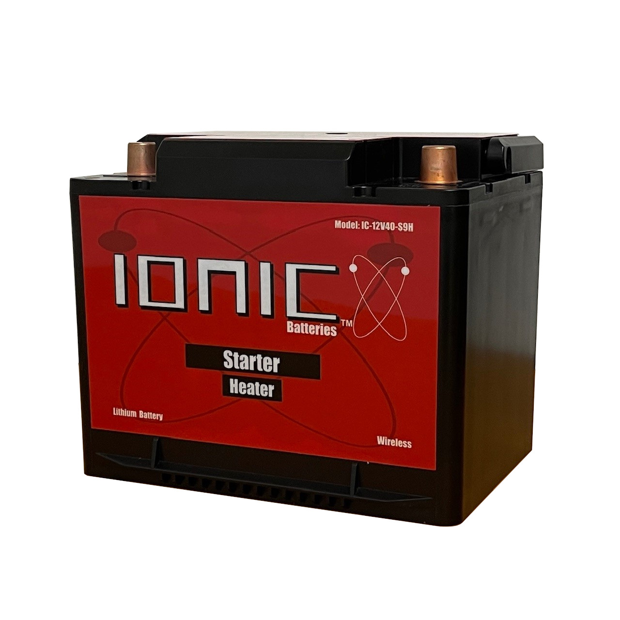 Buy Ionic Lithium Car Battery | 12V, Heated, 1400 CA