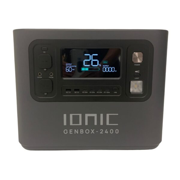 genbox 2400 | solar ready portable power station