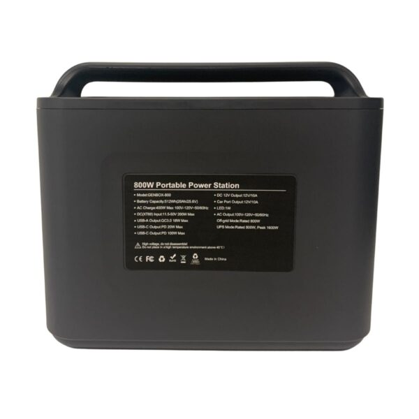 genbox 800 | solar ready portable power station