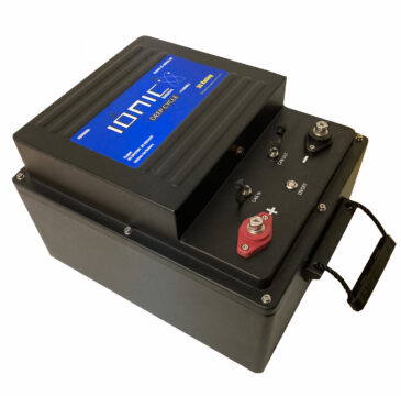 ionic lithium 48v 52ah | gc2 golf cart lifepo4 deep cycle battery + bluetooth