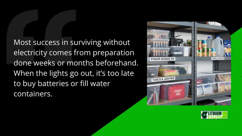 how to survive without electricity a practical guide for power outages b3
