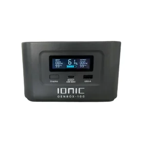 ionic genbox 100 portable power bank | usb c pd 100w with lifepo4 battery