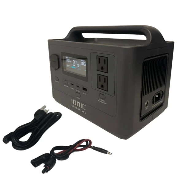 ionic genbox 400 portable power station | 300wh battery with 400w ac output