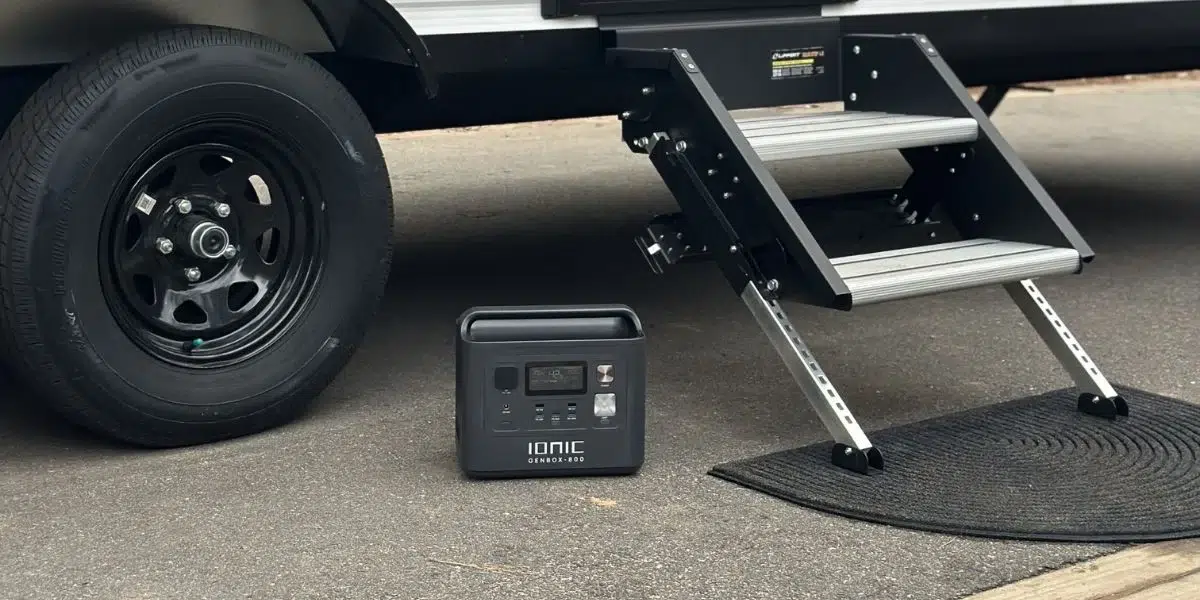 ionic genbox 800 portable power station | 800w pure sine wave with lifepo4 battery