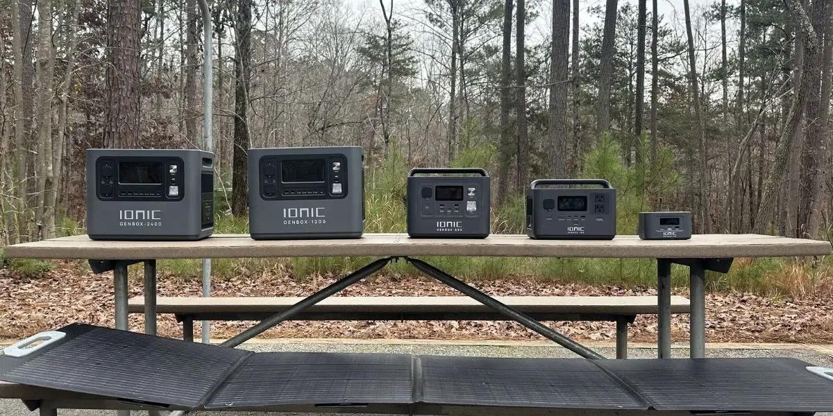 ionic genbox 2400 portable power station | 2400w pure sine wave with ups & expandable capacity