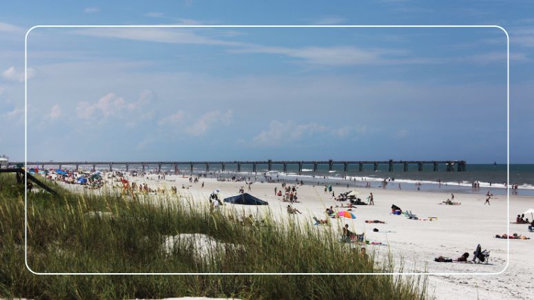 camping on the gulf, miramar beach, florida (destin)