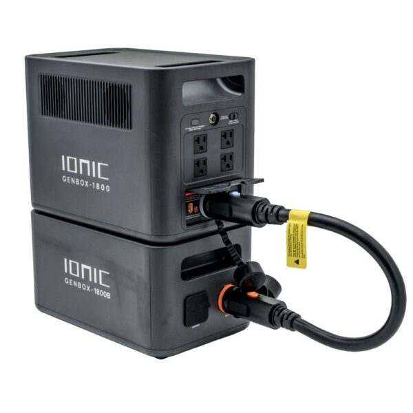 ionic genbox 1800 portable power station | 1800w pure sine wave with ups backup