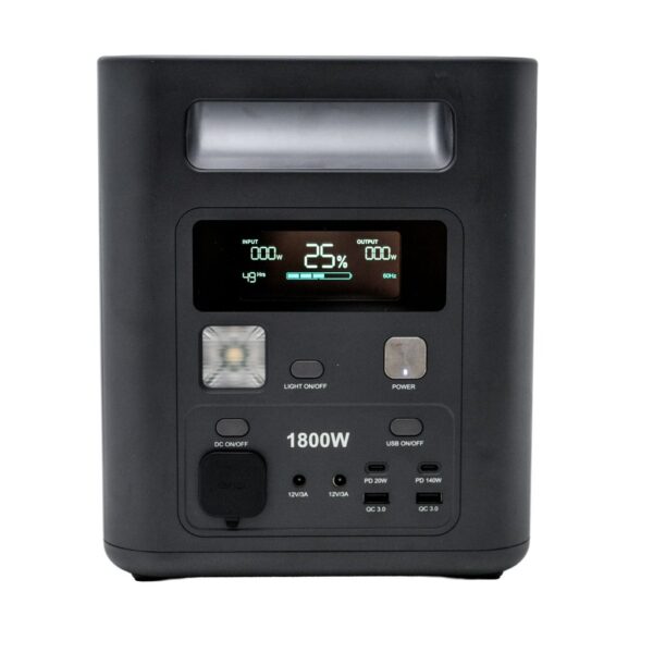 ionic genbox 1800 portable power station | 1800w pure sine wave with ups backup