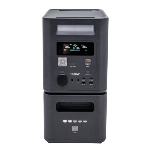 ionic genbox 1800 portable power station | 1800w pure sine wave with ups backup