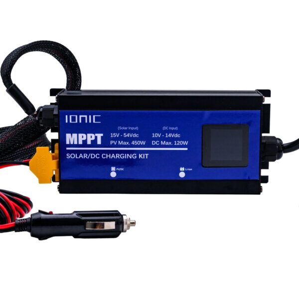 ionic genbox mppt solar/dc charging kit | solar & 12v car charging for genbox 1200s